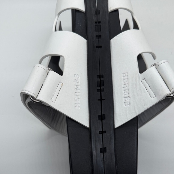 Hermes Black and White Women's Sandals - Picture 6 of 17